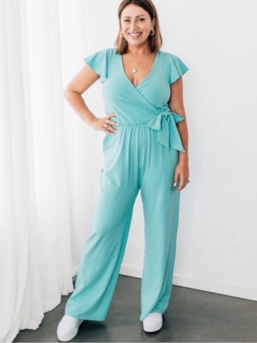 SMASH & TESS WRAP JUMPSUIT